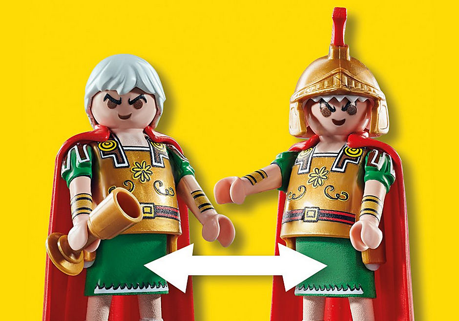 71015 Asterix: Leader`s tent with generals detail image 3